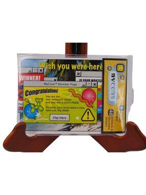 Vintage y2k 2004 Verveline MyCons Emoticon Postcards Deadstock Stickers Social